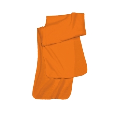 Écharpe micropolaire Orange K-up – Accessoire professionnel personnalisé