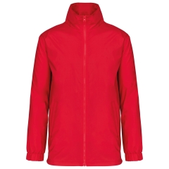 Coupe-vent doublé homme Rouge Kariban – Veste de travail