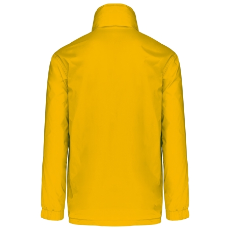 Coupe-vent doublé homme Kariban Jaune – Veste de travail zippée – vue 2