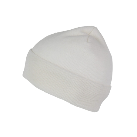 Bonnet recyclé doublure Thinsulate™ Blanc – K-up – vue 2