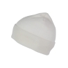 Bonnet recyclé doublure Thinsulate™ Blanc – K-up – vue 2