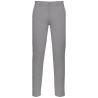 Pantalon chino slim homme Gris Kariban – Coupe moderne stretch
