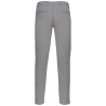 Pantalon chino slim homme Gris Kariban – Coupe moderne stretch – vue 2