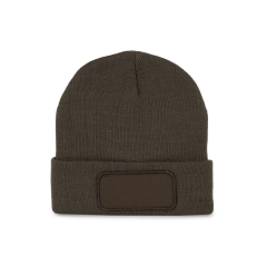Bonnet avec patch vert kaki personnalisable K-up
