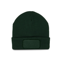 Bonnet avec patch Forest Green à personnaliser – K-up