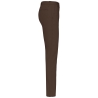 Pantalon chino slim femme Chocolate Kariban – 245 g/m² – vue 3