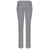 Pantalon chino femme slim gris Kariban – Coupe moderne – vue 2