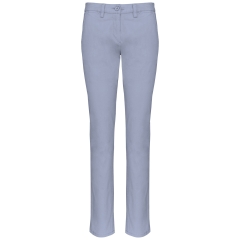 Pantalon chino femme slim Kariban Kentucky Blue