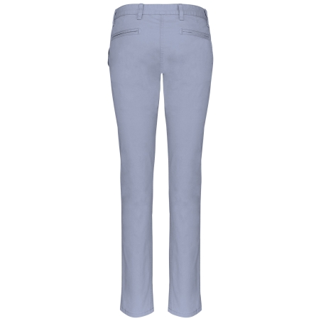 Pantalon chino femme slim Kariban Kentucky Blue – vue 2