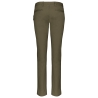 Pantalon chino femme slim vert kaki Kariban – Gamme Sailing – vue 2
