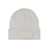 Bonnet avec patch personnalisable Blanc K-up