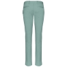Pantalon chino femme slim vert sauge Kariban – Collection Sailing – vue 2