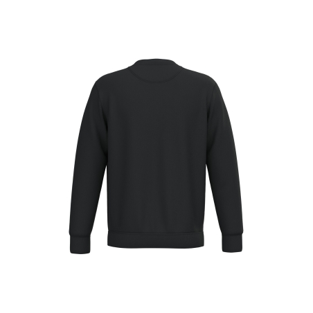Sweat-shirt écoresponsable col rond unisexe Noir – Native Spirit – vue 2