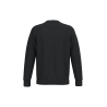 Sweat-shirt écoresponsable col rond unisexe Noir – Native Spirit – vue 2