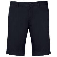 Bermuda Chino Homme Marine Slim Kariban – Short de Travail