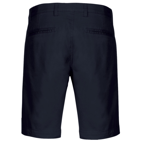 Bermuda Chino Homme Marine Slim Kariban – Short de Travail – vue 2