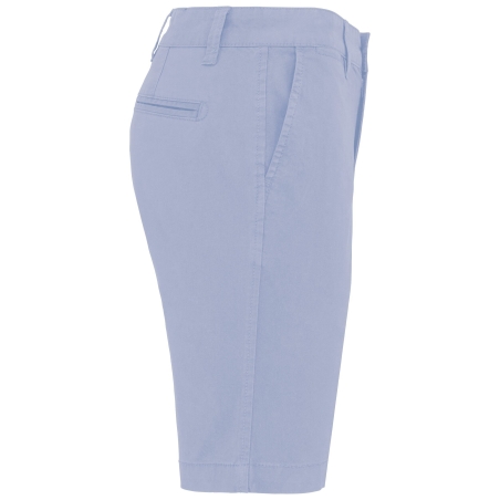 Bermuda Chino Homme Bleu Kentucky Blue Kariban – vue 3
