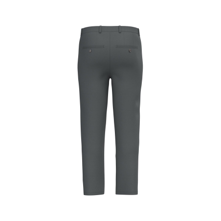Pantalon chino slim écoresponsable homme Gris – Native Spirit – vue 2