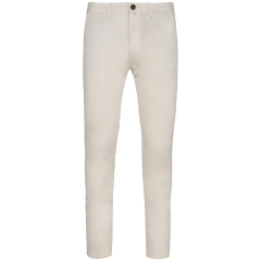 Pantalon chino slim écoresponsable homme Ivory Native Spirit