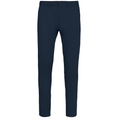 Pantalon chino écoresponsable slim homme Marine – Native Spirit