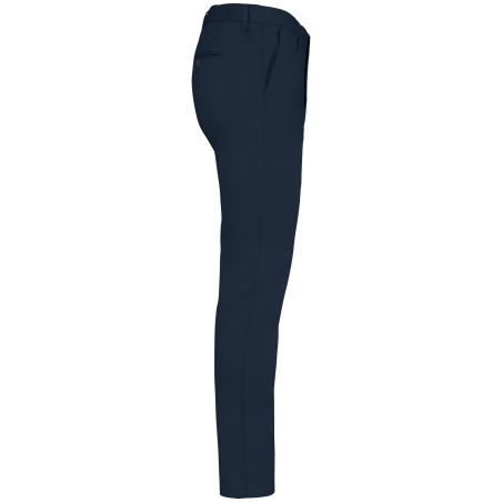 Pantalon chino écoresponsable slim homme Marine – Native Spirit – vue 3