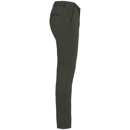 Pantalon chino slim écoresponsable homme Vert Khaki Native Spirit – vue 3