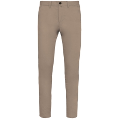 Pantalon chino slim écoresponsable homme Beige Native Spirit