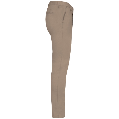 Pantalon chino slim écoresponsable homme Beige Native Spirit – vue 3
