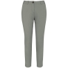 Pantalon chino 7/8 écoresponsable femme Vert Almond Green Native Spirit
