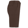 Bermuda Chino Femme Slim Marron Kariban – Short de Travail – vue 3