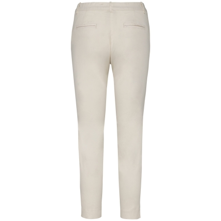 Pantalon chino 7/8 écoresponsable femme Ivory Native Spirit – vue 2