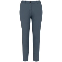 Pantalon chino 7/8 écoresponsable femme Gris Native Spirit