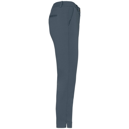 Pantalon chino 7/8 écoresponsable femme Gris Native Spirit – vue 2