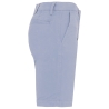 Bermuda Chino Femme Slim Bleu Kentucky Blue Kariban – vue 3