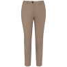 Pantalon chino 7/8 écoresponsable femme Beige – Native Spirit