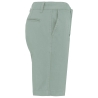 Bermuda Chino Femme Slim Vert Sauge Kariban – vue 3