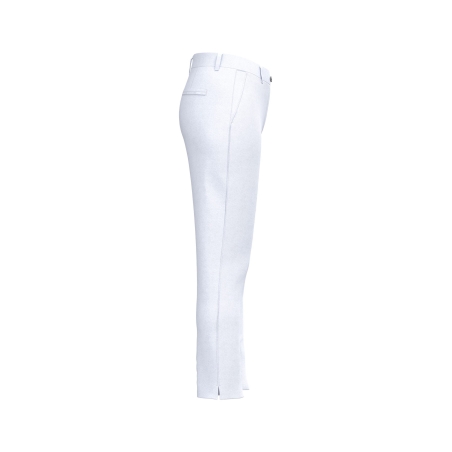 Pantalon chino 7/8 écoresponsable femme Blanc Native Spirit – vue 3