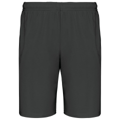 Short de sport Gris 140 g/m² PROACT® – Polyester léger