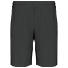 Short de sport Gris 140 g/m² PROACT® – Polyester léger