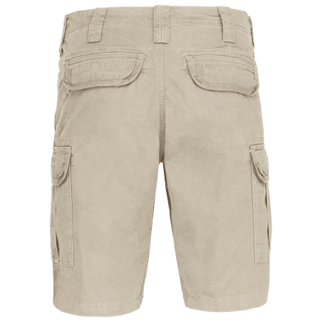 Bermuda multipoches Kariban Beige – Short de travail coton – vue 2