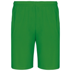 Short de sport 140 g/m² Vert PROACT® – Personnalisable