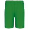 Short de sport 140 g/m² Vert PROACT® – Personnalisable