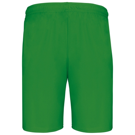 Short de sport 140 g/m² Vert PROACT® – Personnalisable – vue 2