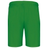 Short de sport 140 g/m² Vert PROACT® – Personnalisable – vue 2
