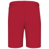 Short de sport Rouge Sporty Red PROACT® – 140 g/m² – vue 2