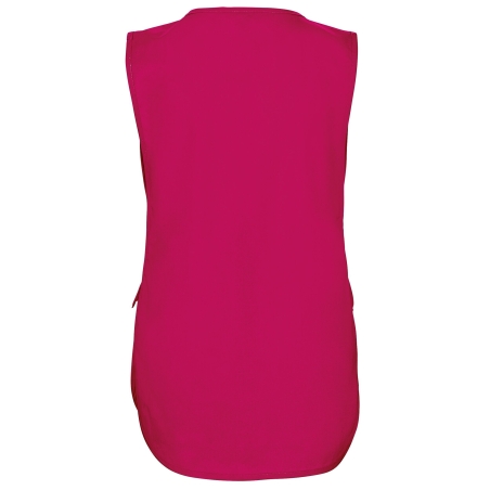 Tunique de travail femme Fuchsia Kariban – Coupe Regular – vue 2