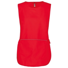 Tunique femme Rouge Kariban – Tablier professionnel