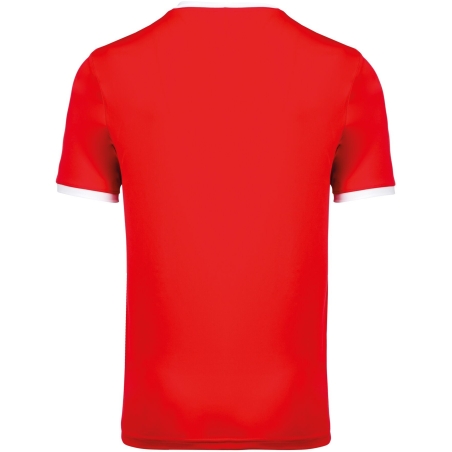 Maillot Multisport Manches Courtes Unisexe Rouge PROACT® – vue 2