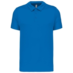 Polo Sport Manches Courtes Bleu Aqua PROACT®