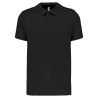 Polo sport manches courtes noir PROACT® – Léger et respirant